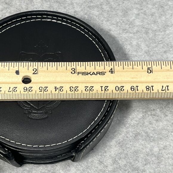 Serra Catholic High School 2003 Coasters Set‎ of 4 Drink Round Embossed Black3 - Picture 14 of 15